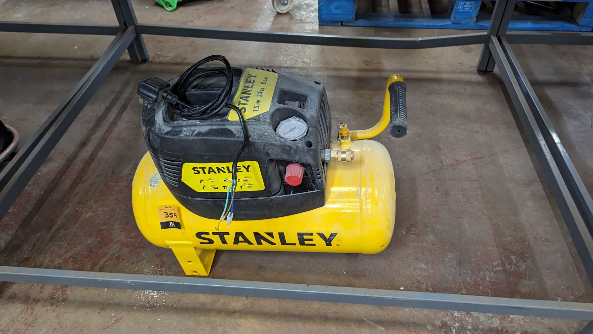 Stanley 1.5hp compressor - Image 2 of 7