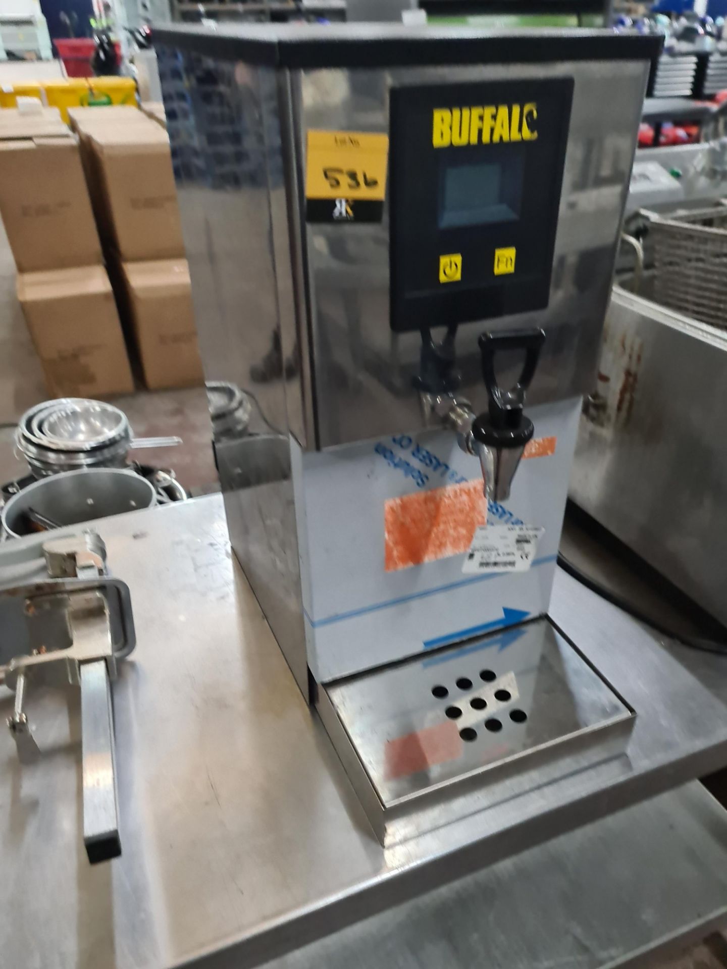 Buffalo hot water urn/boiler with digital control