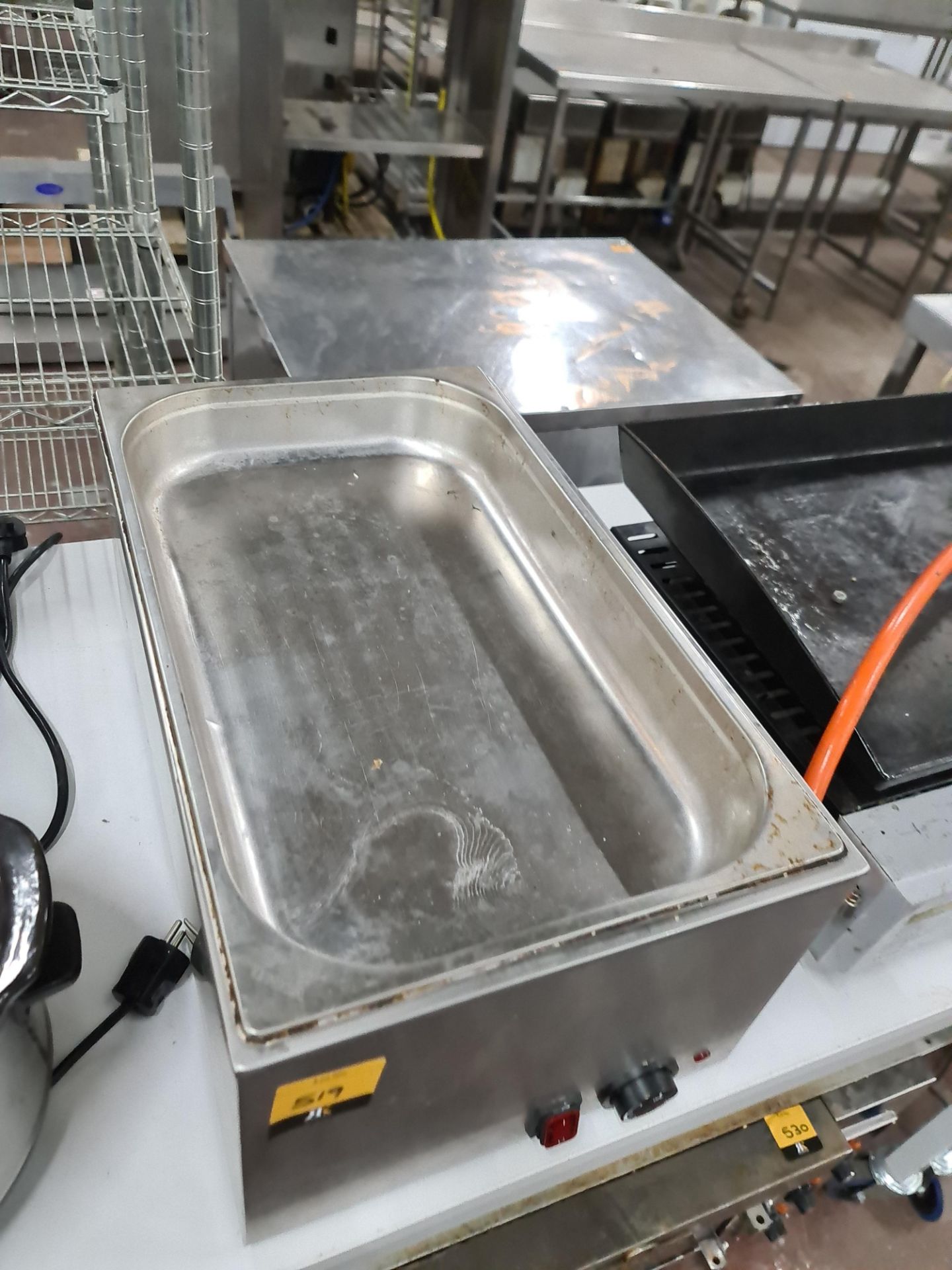 Bench top stainless steel bain marie/warming unit - Image 2 of 3