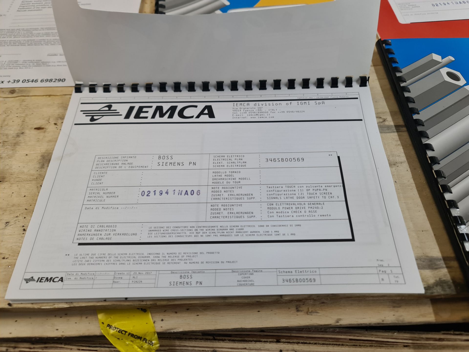 2019 IEMCA Boss 338 bar feeder type 32LL. NB lots 281 to 287 comprise items that were used with a C - Image 73 of 77