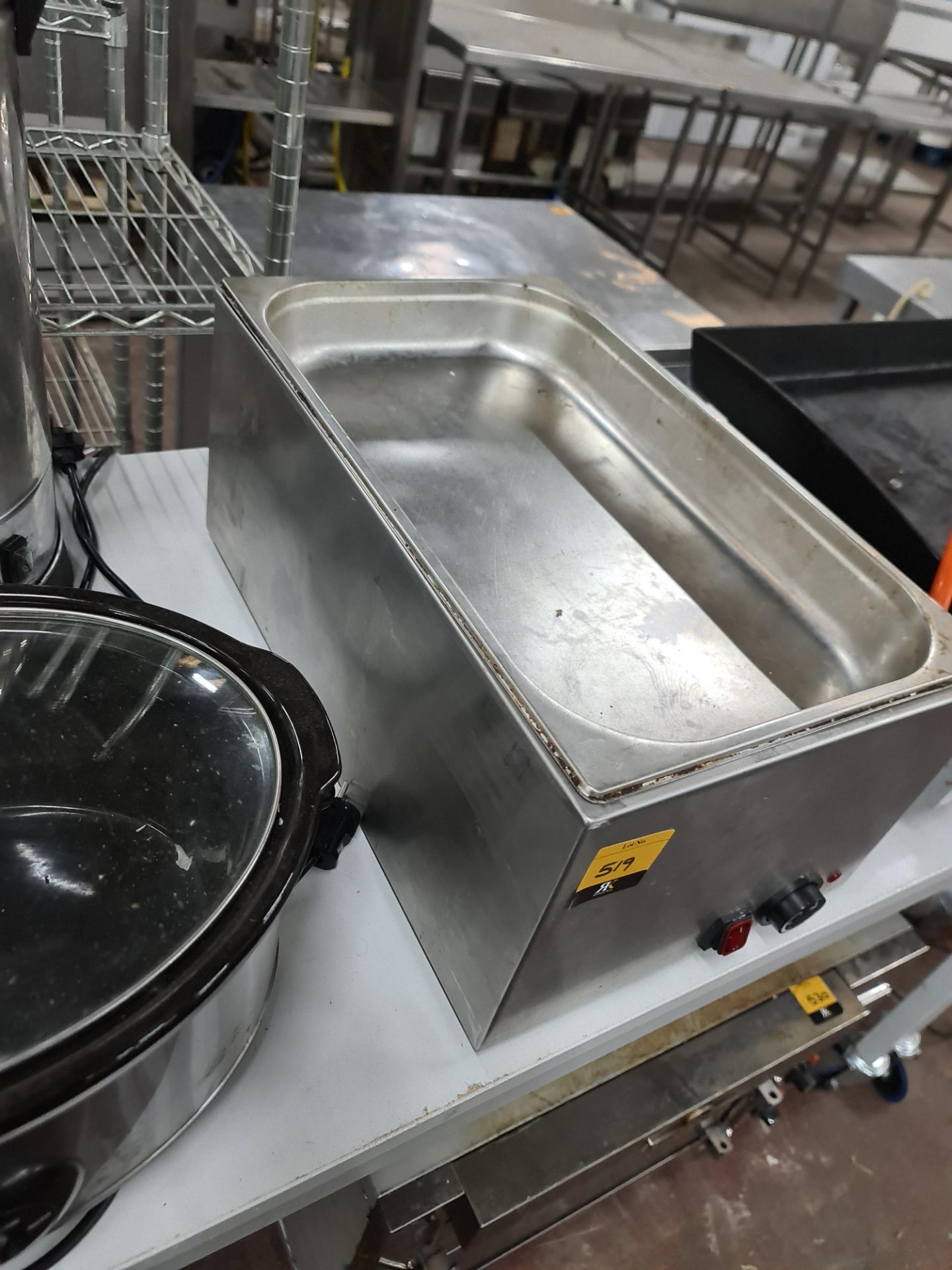Bench top stainless steel bain marie/warming unit - Image 3 of 3