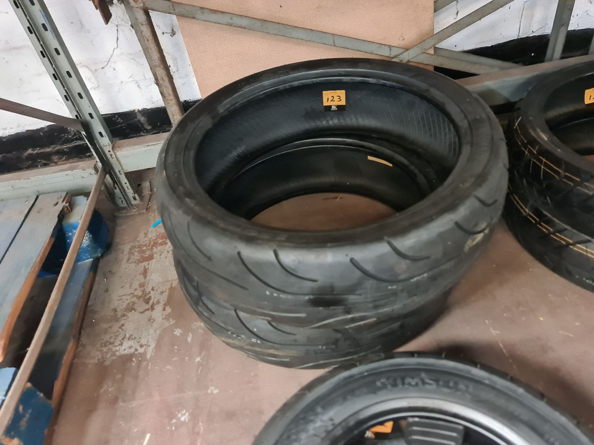 Pair of tyres - size 180/55-17