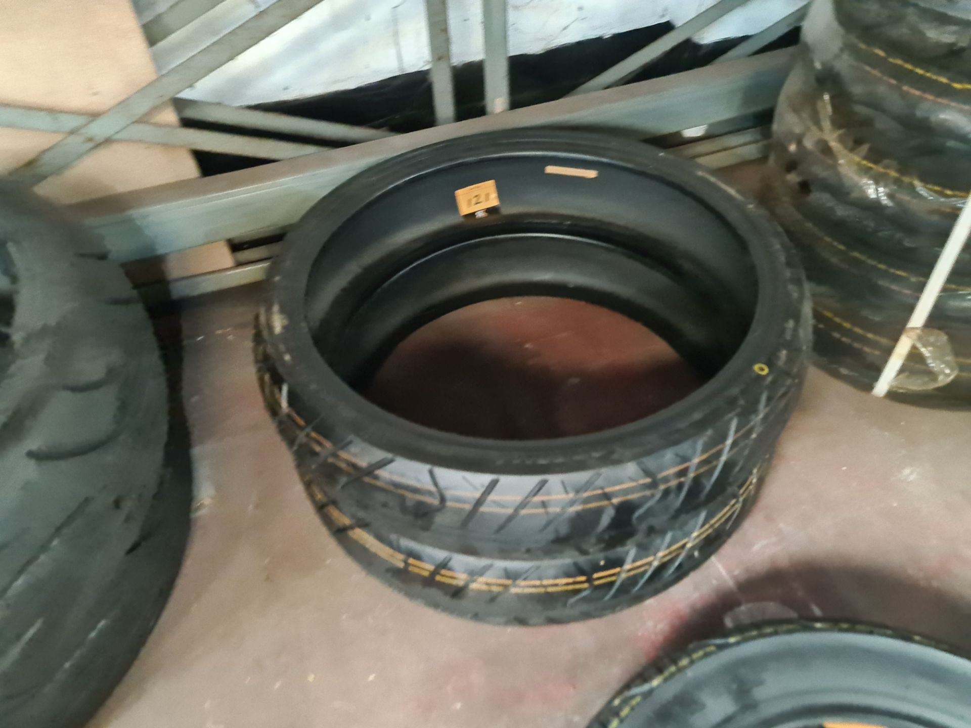 2 off tyres - size 100/70-17