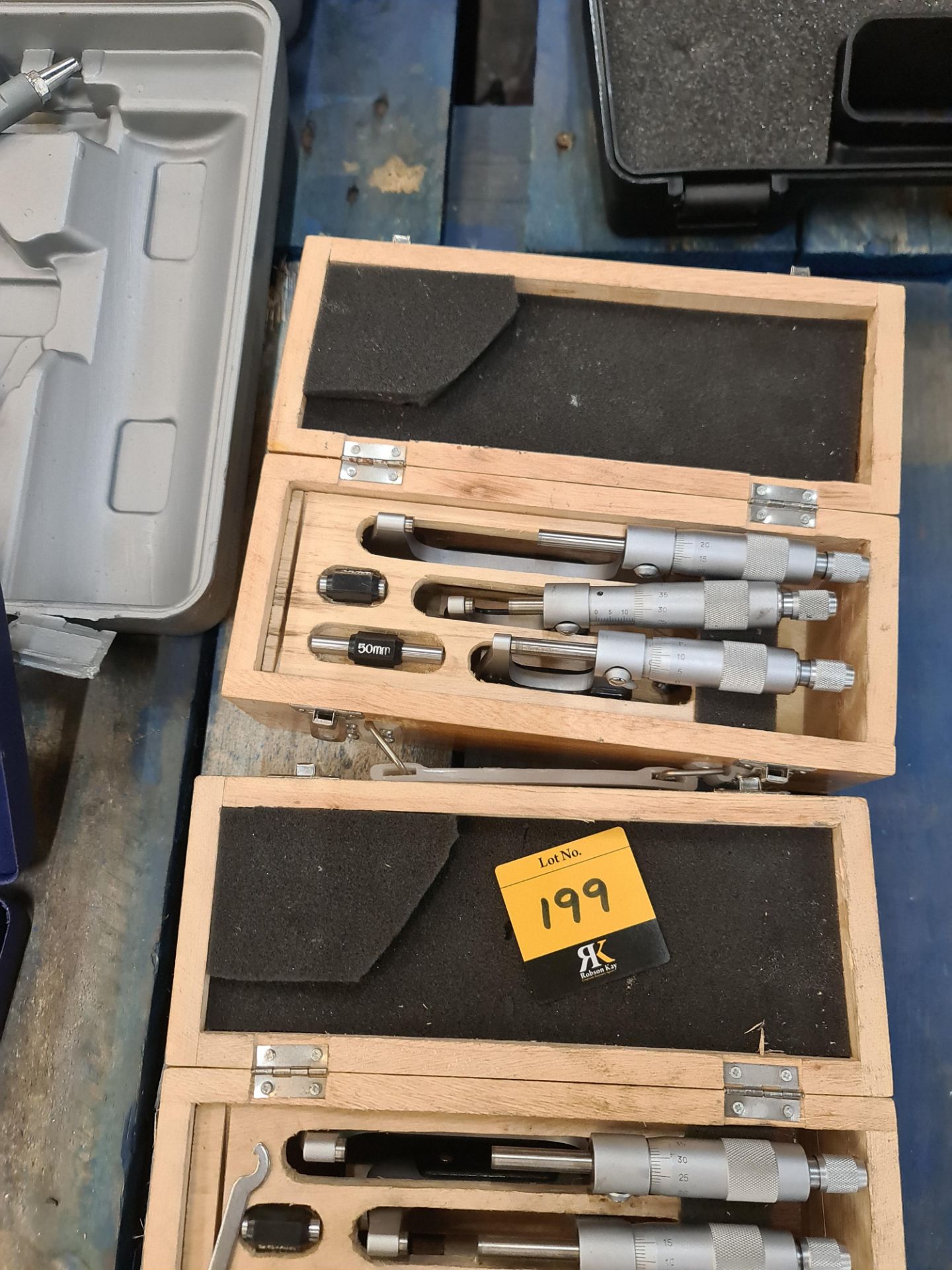 2 off 3-piece micrometer sets - Image 5 of 5