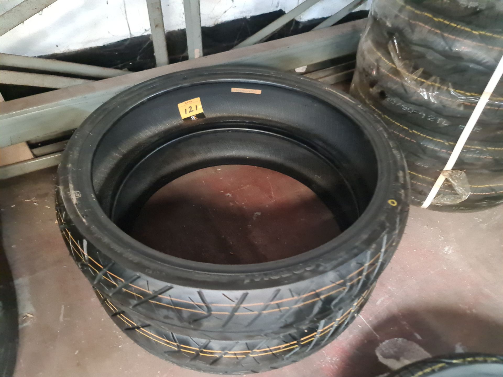 2 off tyres - size 100/70-17 - Image 2 of 3