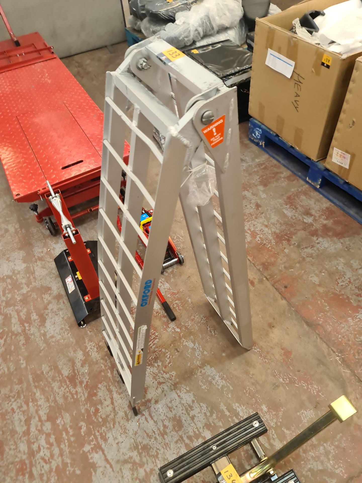 Motorbike folding loading ramp - Image 6 of 6