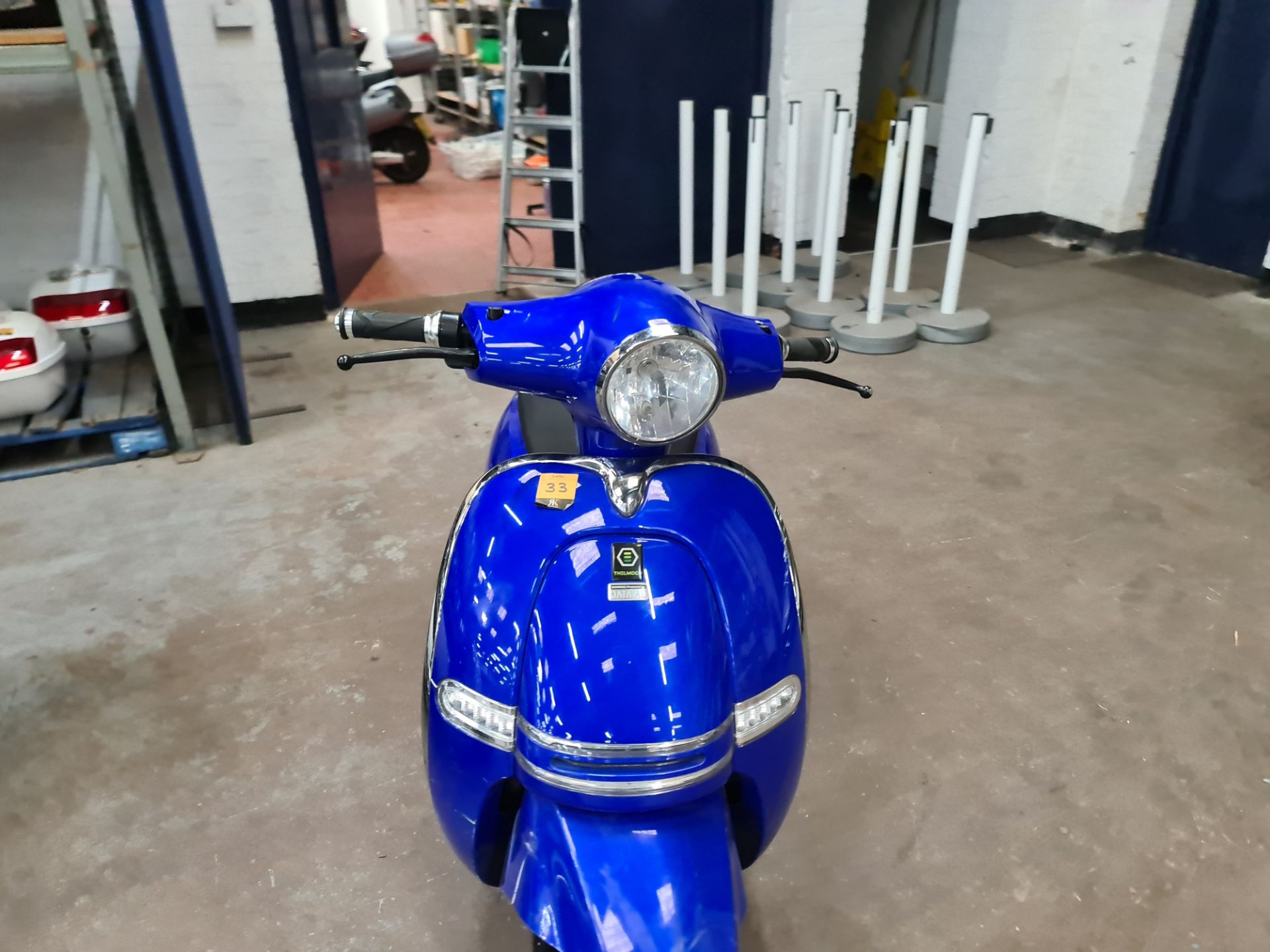 LM70 OCR Ultra 4000 electric scooter, non-runner, Colour: blue, 125cc equivalent, 50mph top speed, 5 - Image 4 of 25