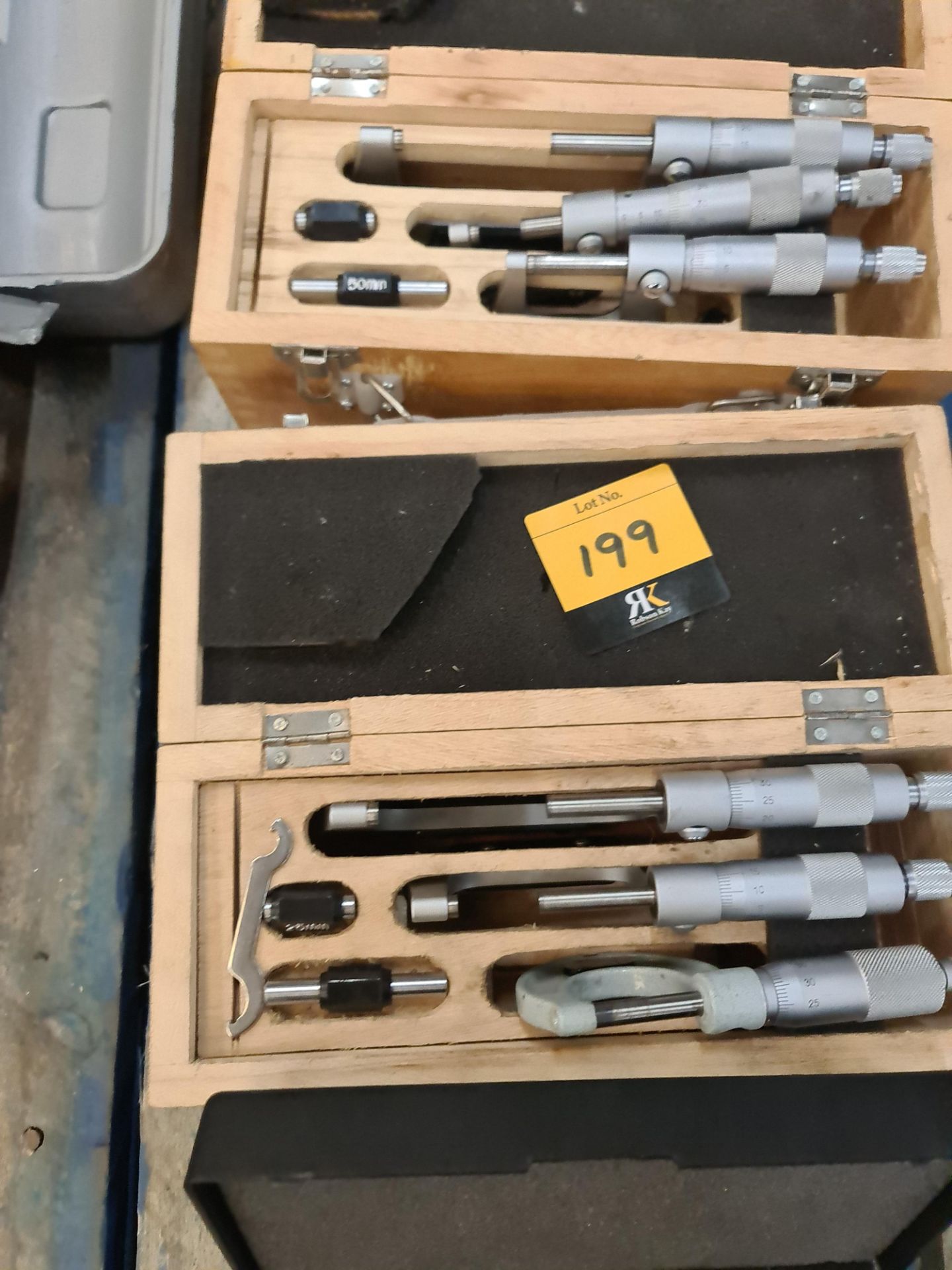 2 off 3-piece micrometer sets - Image 3 of 5