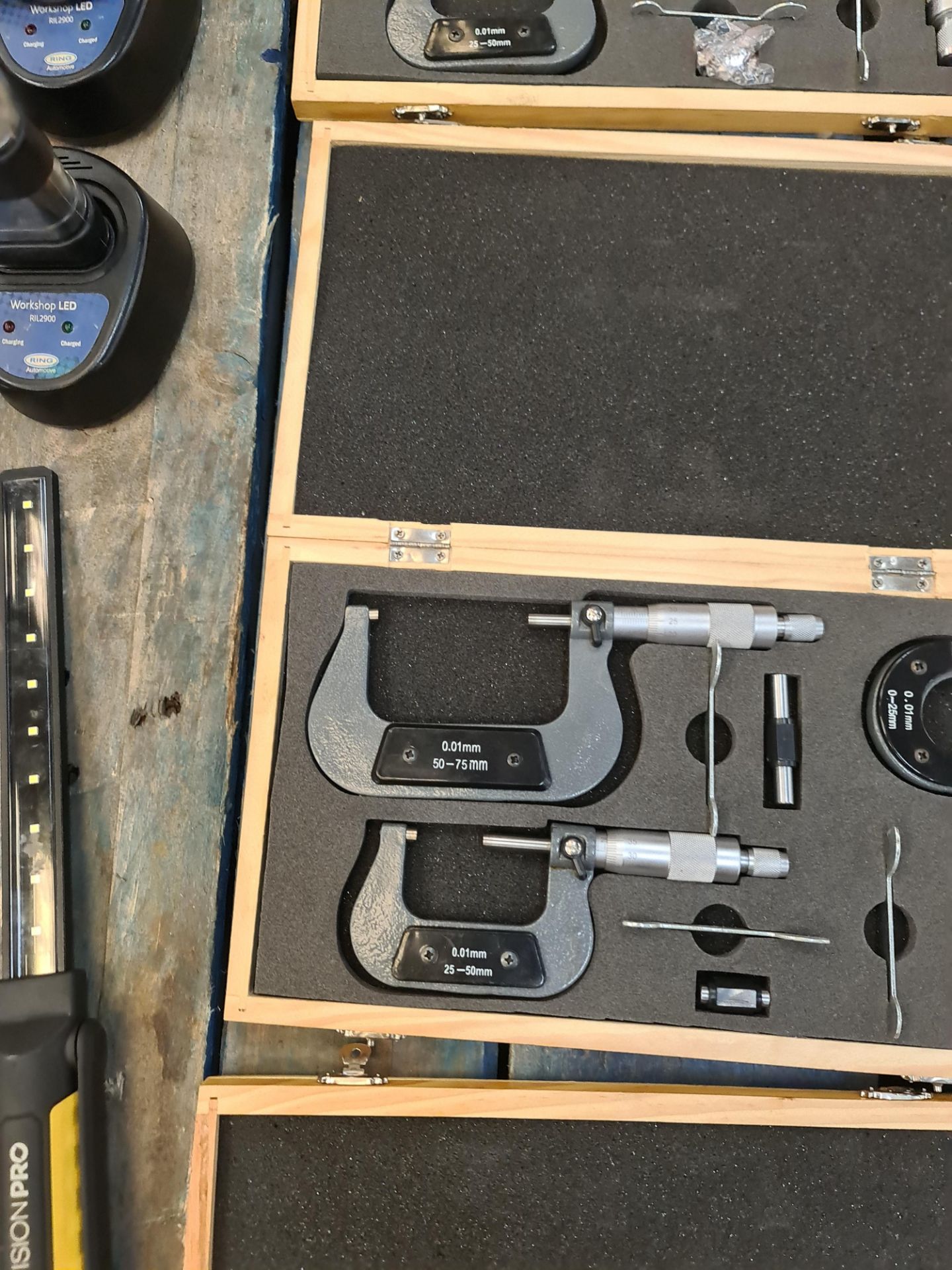 3 off 3-piece micrometer sets - Image 5 of 7