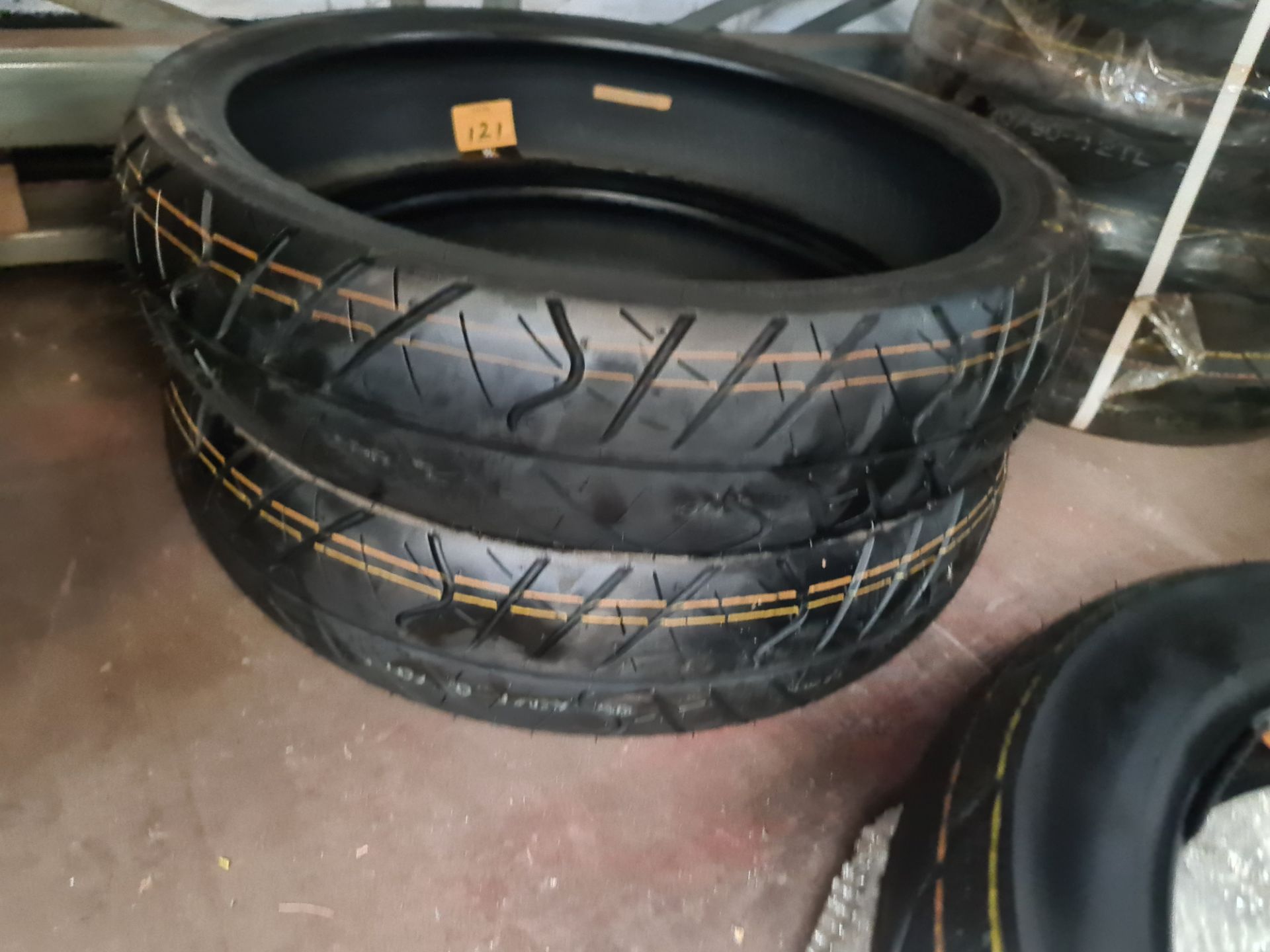 2 off tyres - size 100/70-17 - Image 3 of 3
