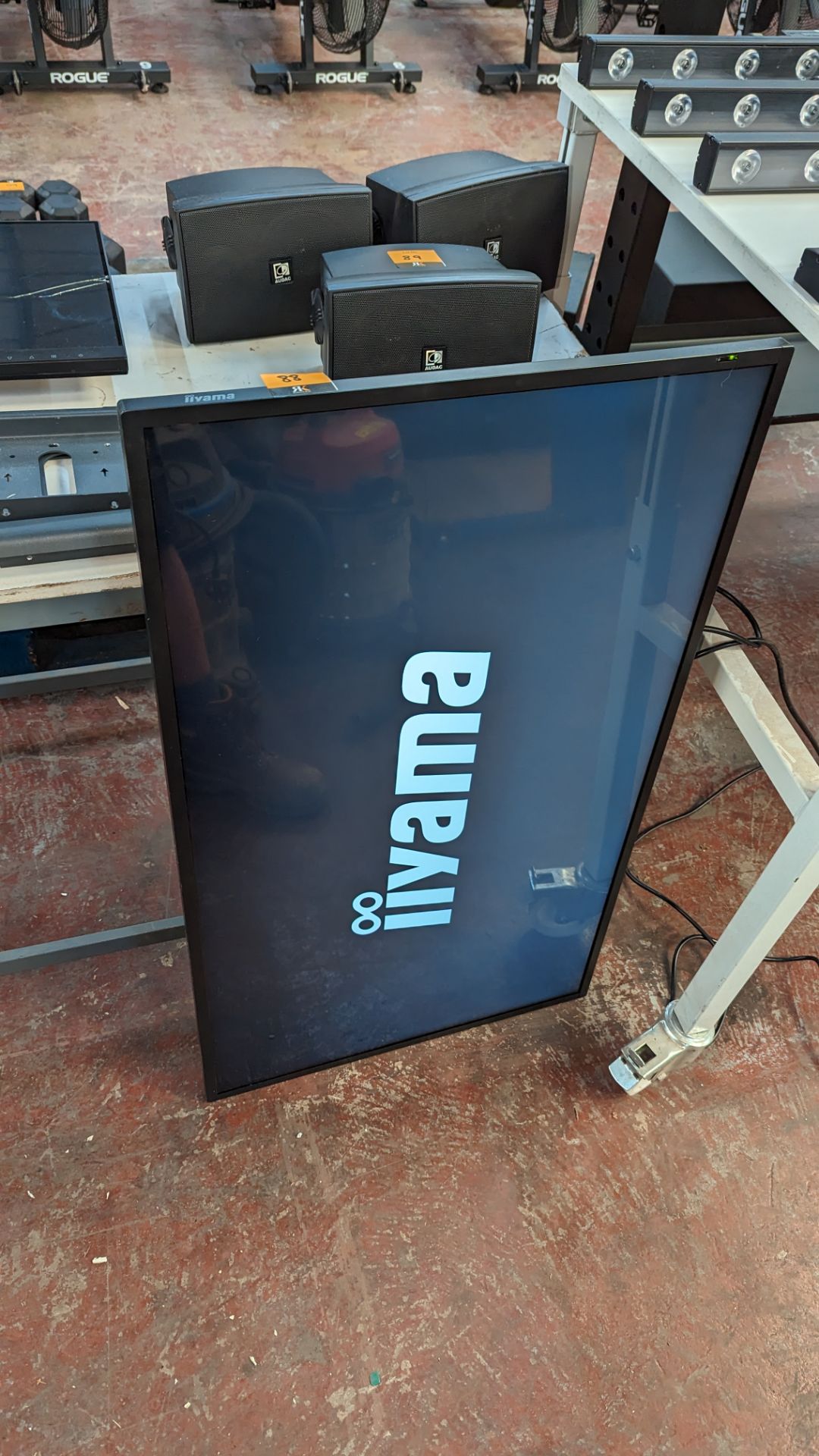 43" digital chalkboard by Iiyama, model ProLite LH4342UHS includes a power cable and partial mountin - Image 3 of 11