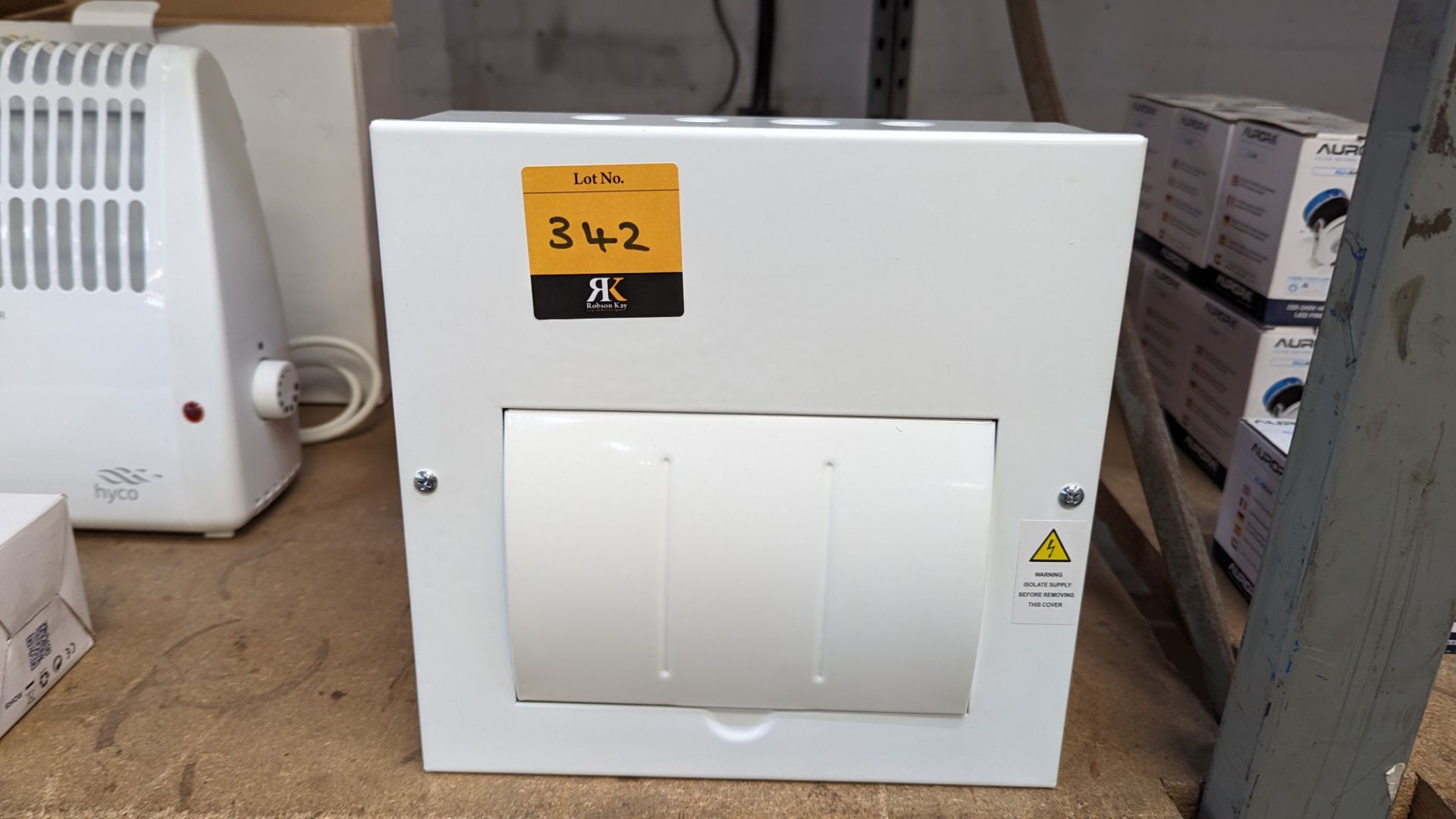 Europa metal clad consumer unit, 100A DP switch - Image 2 of 4