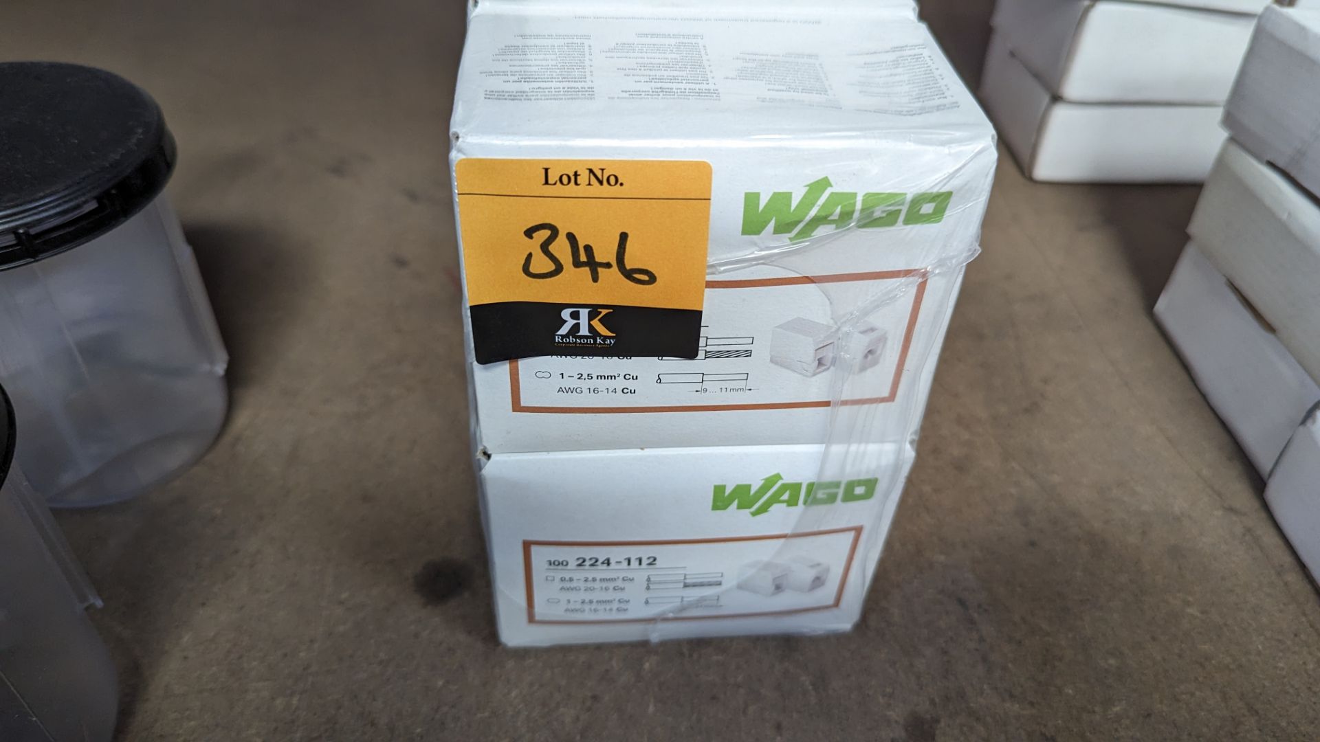 13 boxes of Wago 2 conductor lighting connectors - Image 4 of 4