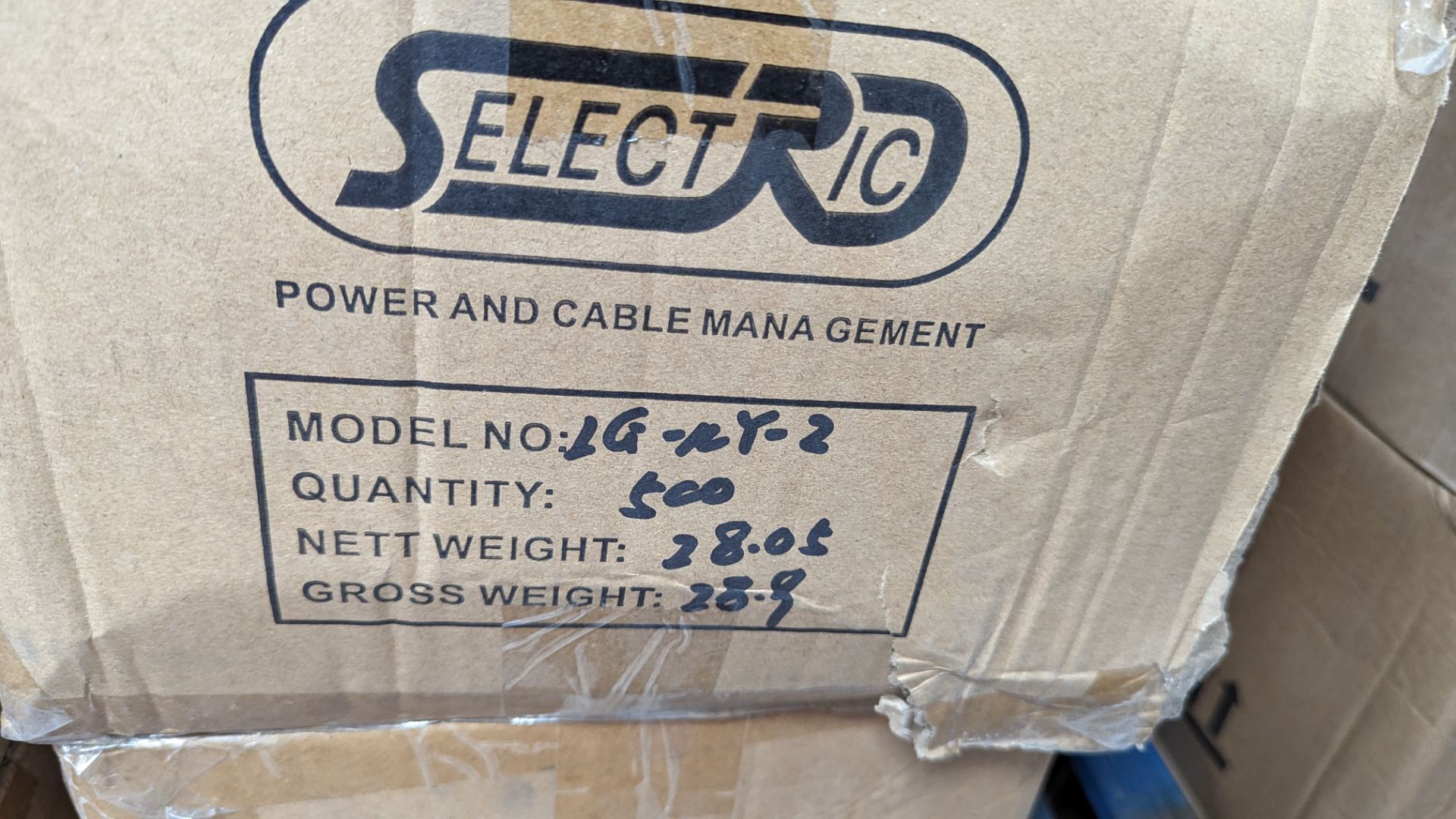 2 boxes (1,000 pieces total) of Selectric LG-NY-2 nylon high temperature connector strips, 15 amp - Image 3 of 5