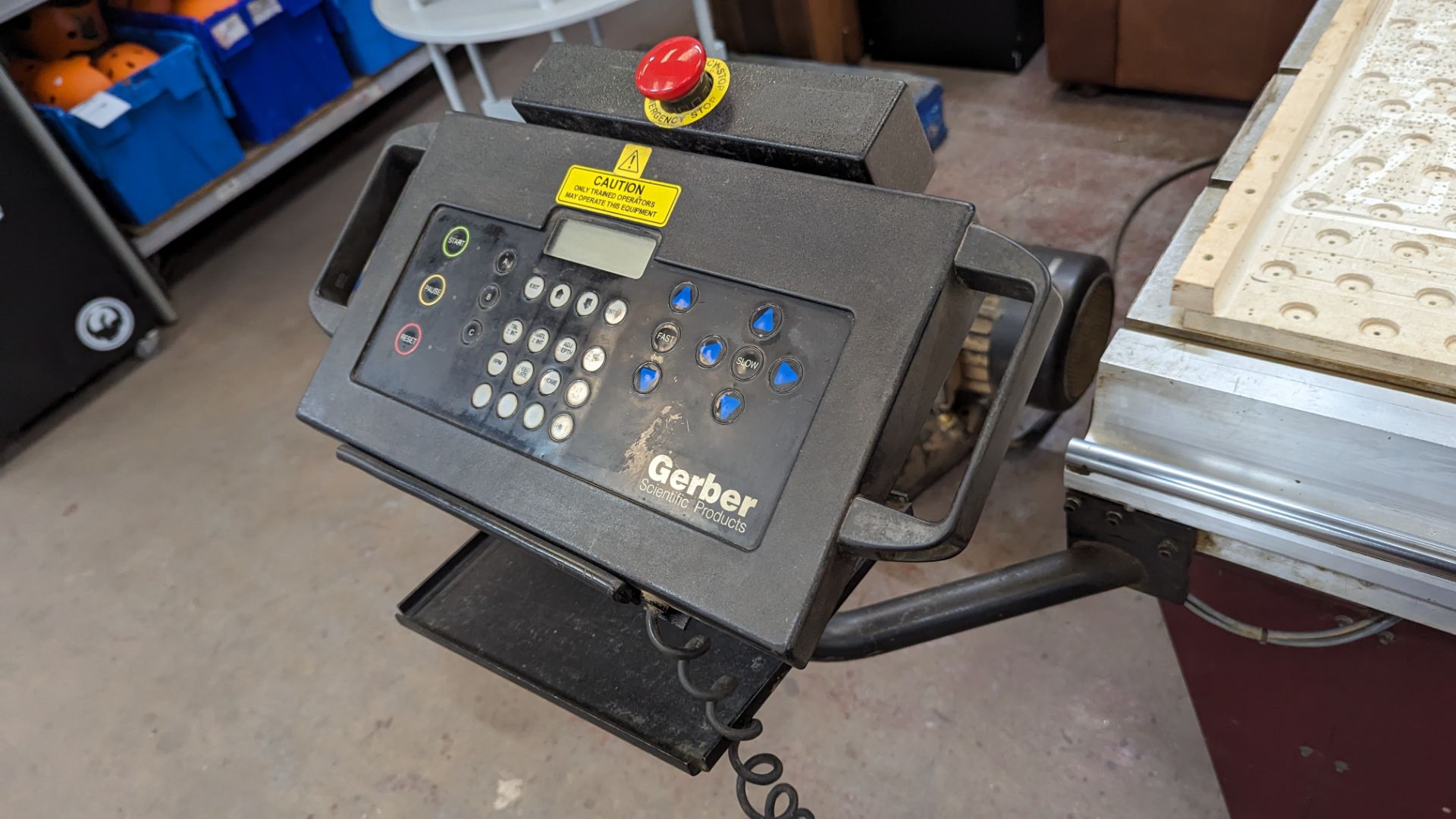 2017 Gerber Sabre router model 404. Includes Gerber controls plus freestanding pumps/motors, cabine - Image 10 of 33