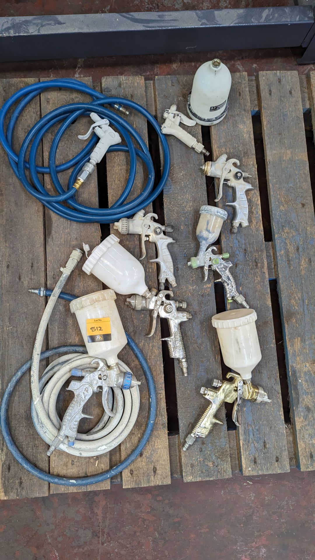 Quantity of spray paint guns & other related equipment as pictured - this lot in total comprises 8 s - Image 7 of 7