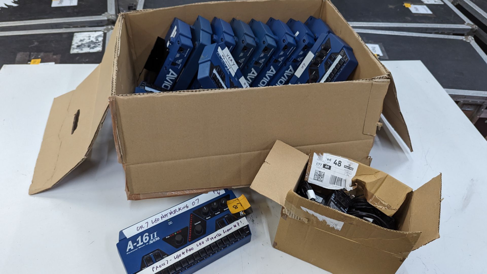 12 off Aviom personal mixers, understood to be faulty. This lot also includes 10 power supplies, wh - Image 12 of 12