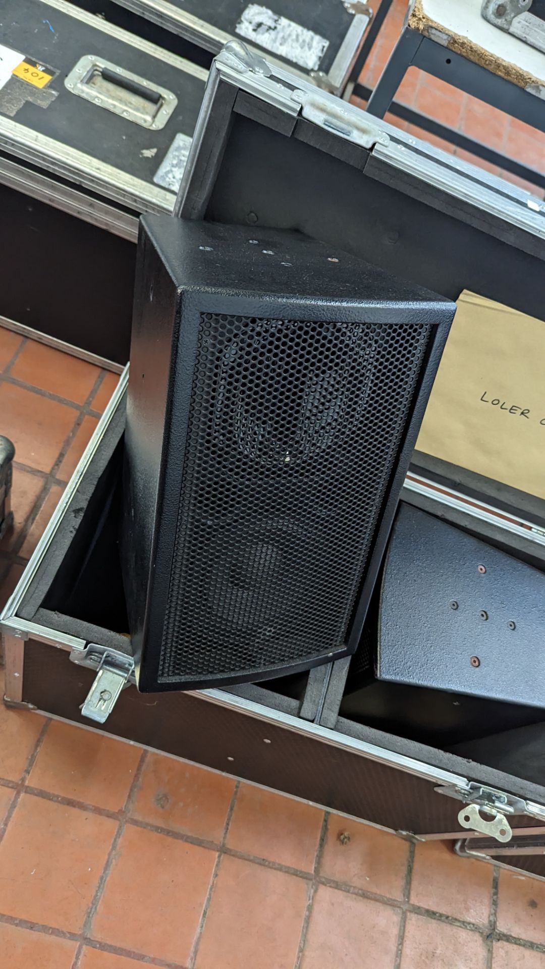 Pair of Renkus Heinz CFX61 passive speakers each including a top mount bracket and LOLER certificati - Image 3 of 11