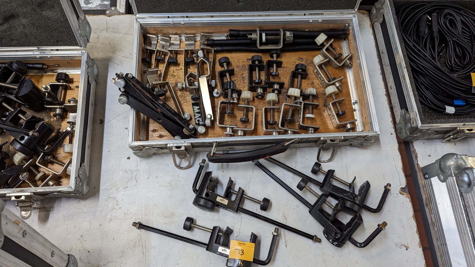 K&M microphone mounts/clamps - this lot comprises 12 x model 237 table clamps, 8 x model 238 side cl - Image 8 of 12