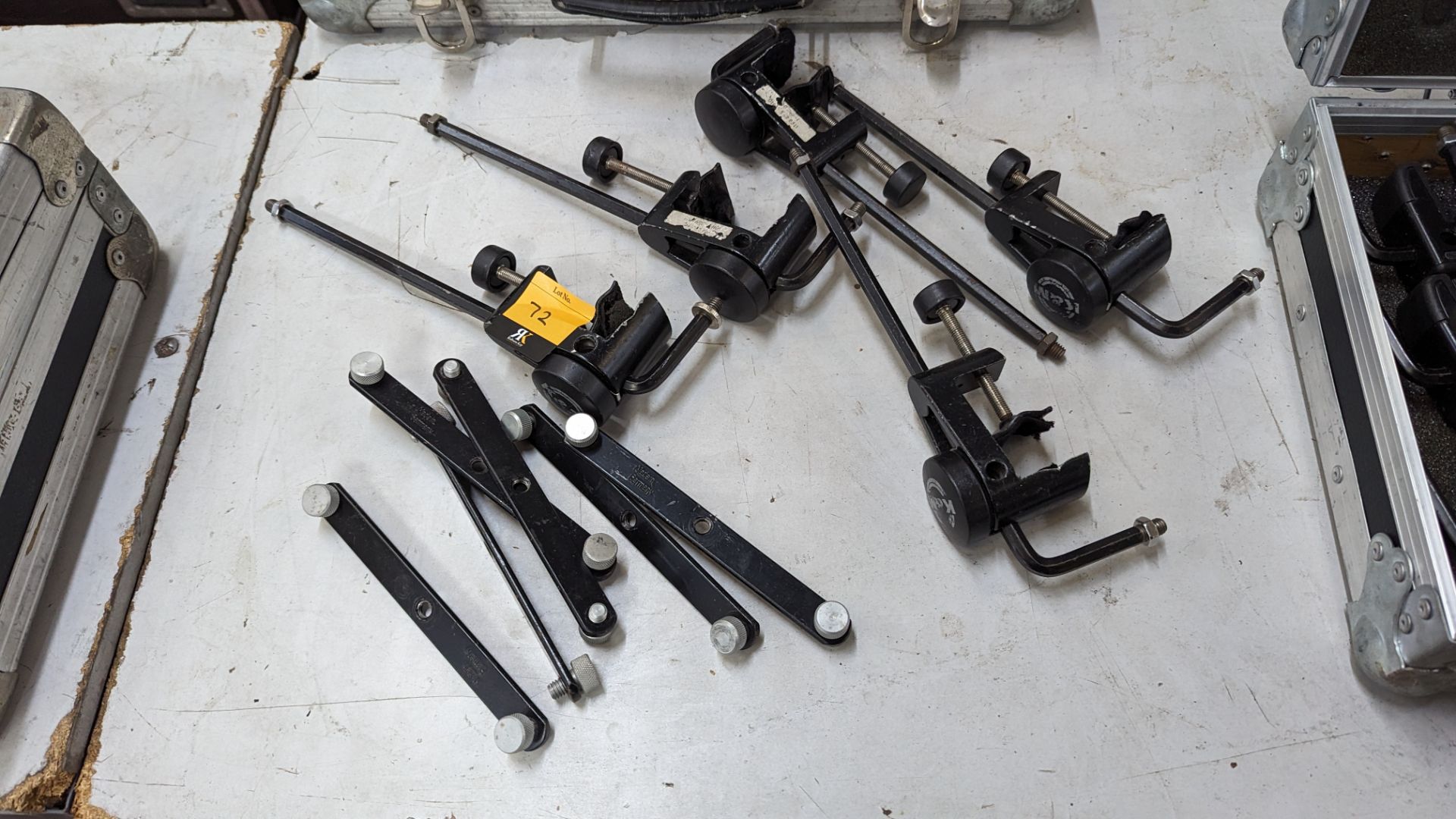 K&M microphone mounts/clamps - this lot comprises 12 x model 237 table clamps, 8 x model 238 side cl - Image 3 of 10