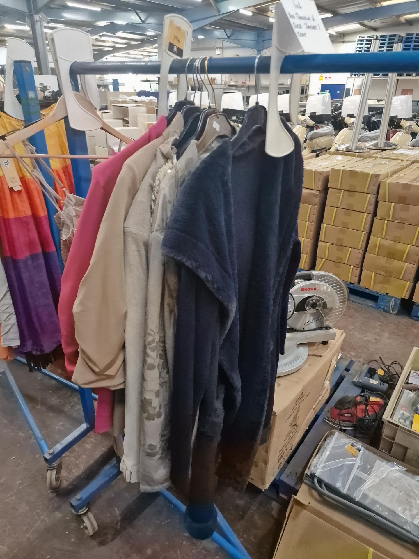 6 off assorted jackets and coats