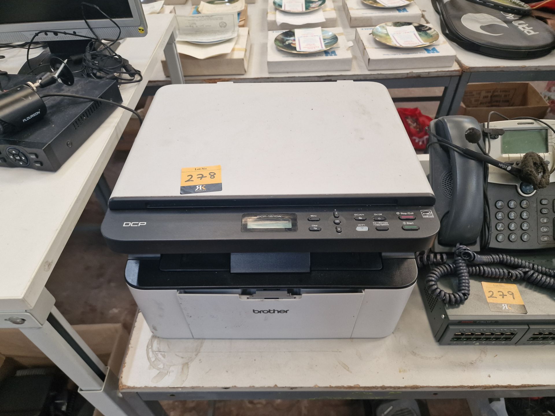 Brother DCB-1610W desktop multi function printer/scanner