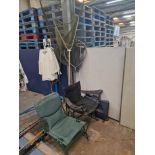 2 off folding chairs plus 5 off long handled nets and 1 off folding net, including carry bag for use