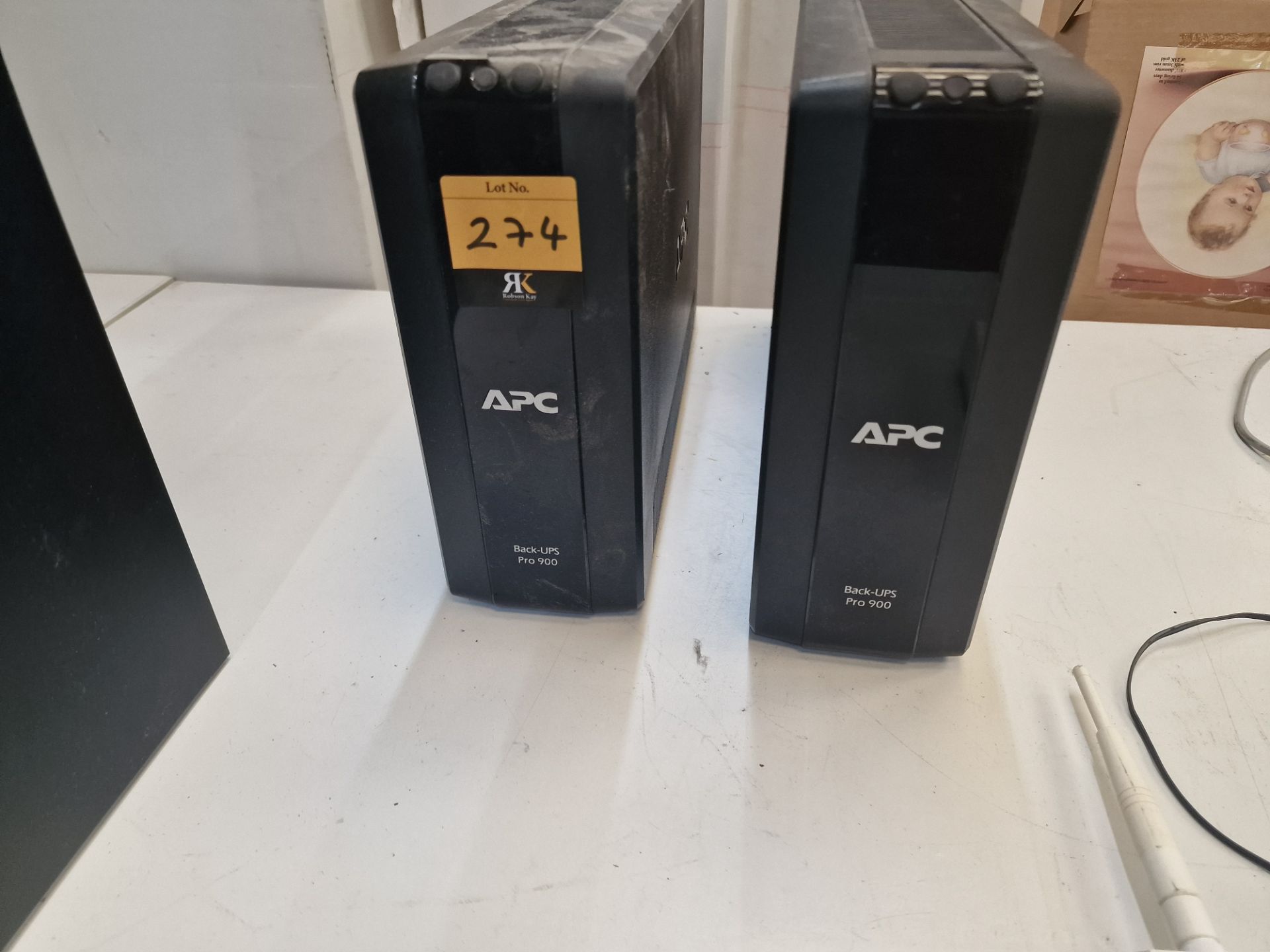 2 off APC Back-UP Pro 900 battery back-ups - Image 3 of 4