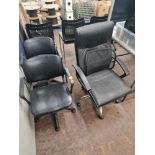 3 off assorted office chairs