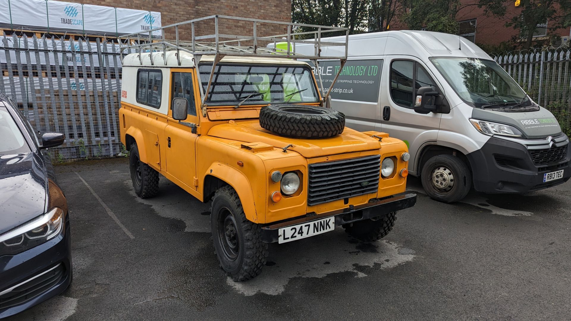 2003 Land Rover 110 Defender 4C Diesel with wood fired pizza oven