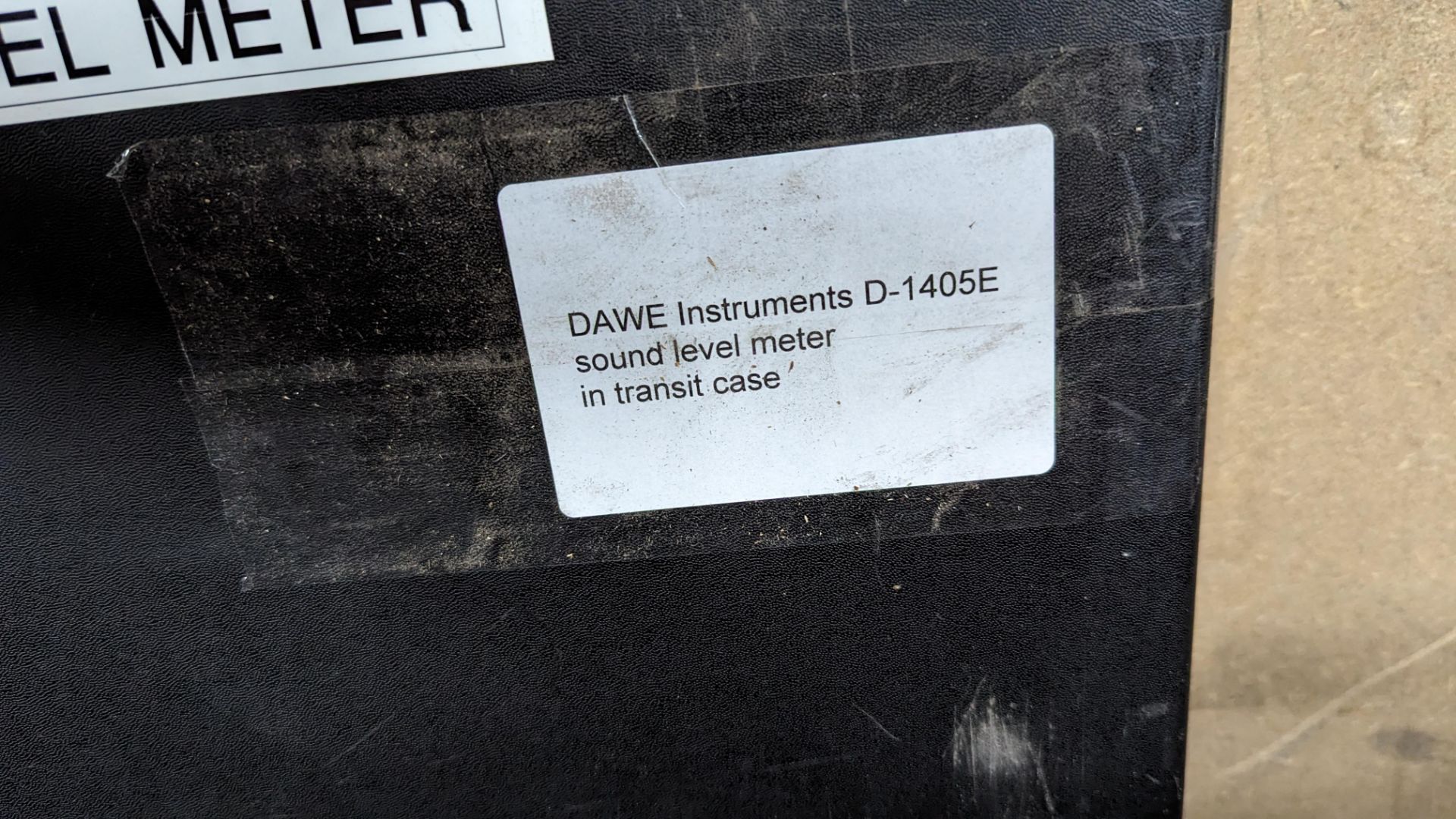 DAWE Instruments digital sound survey meter model D-1405E. Includes transit case - Image 7 of 7