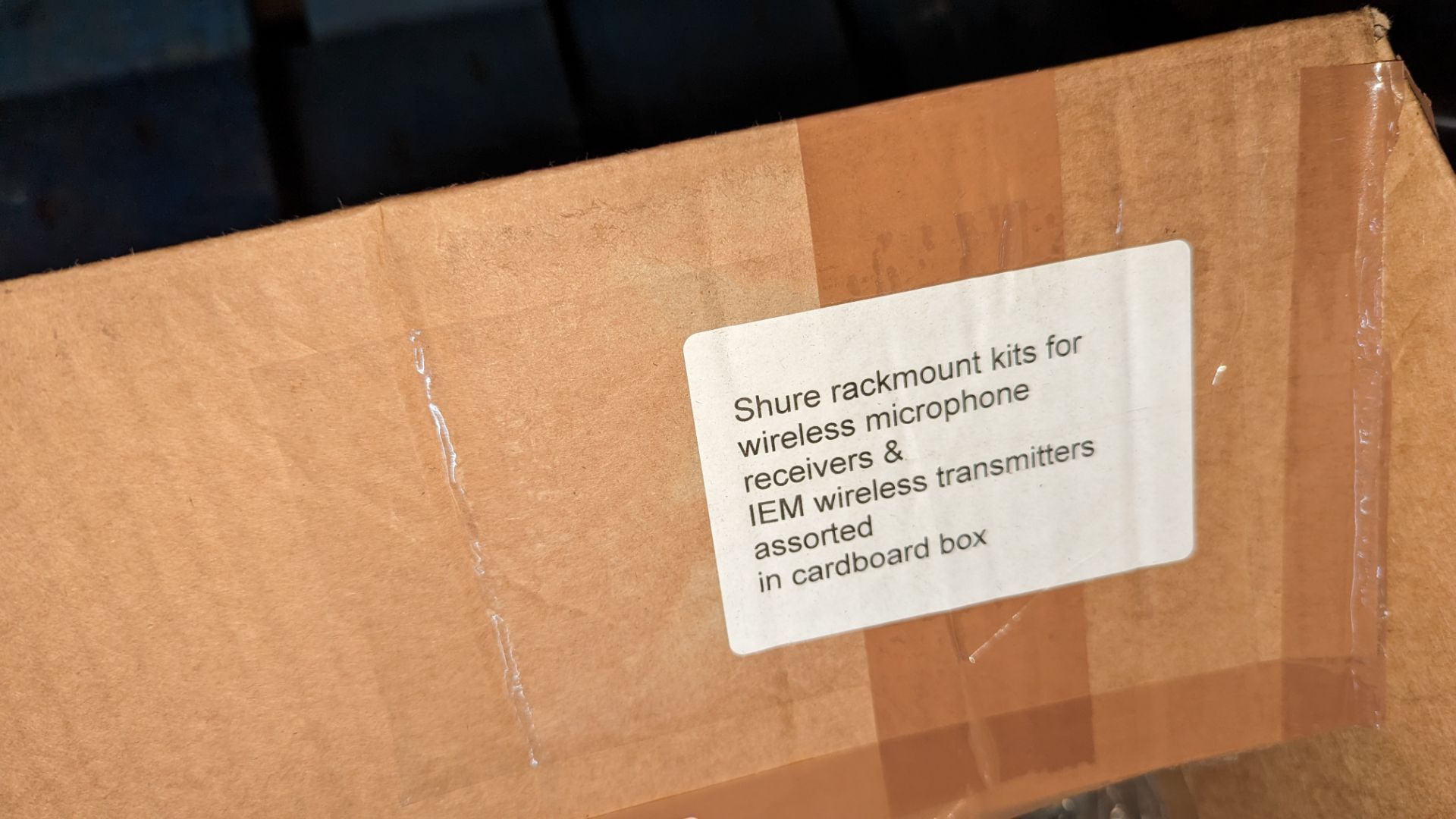 Quantity of Shure rack mount kits for wireless microphone receivers & IEM wireless transmitters. In - Image 4 of 6