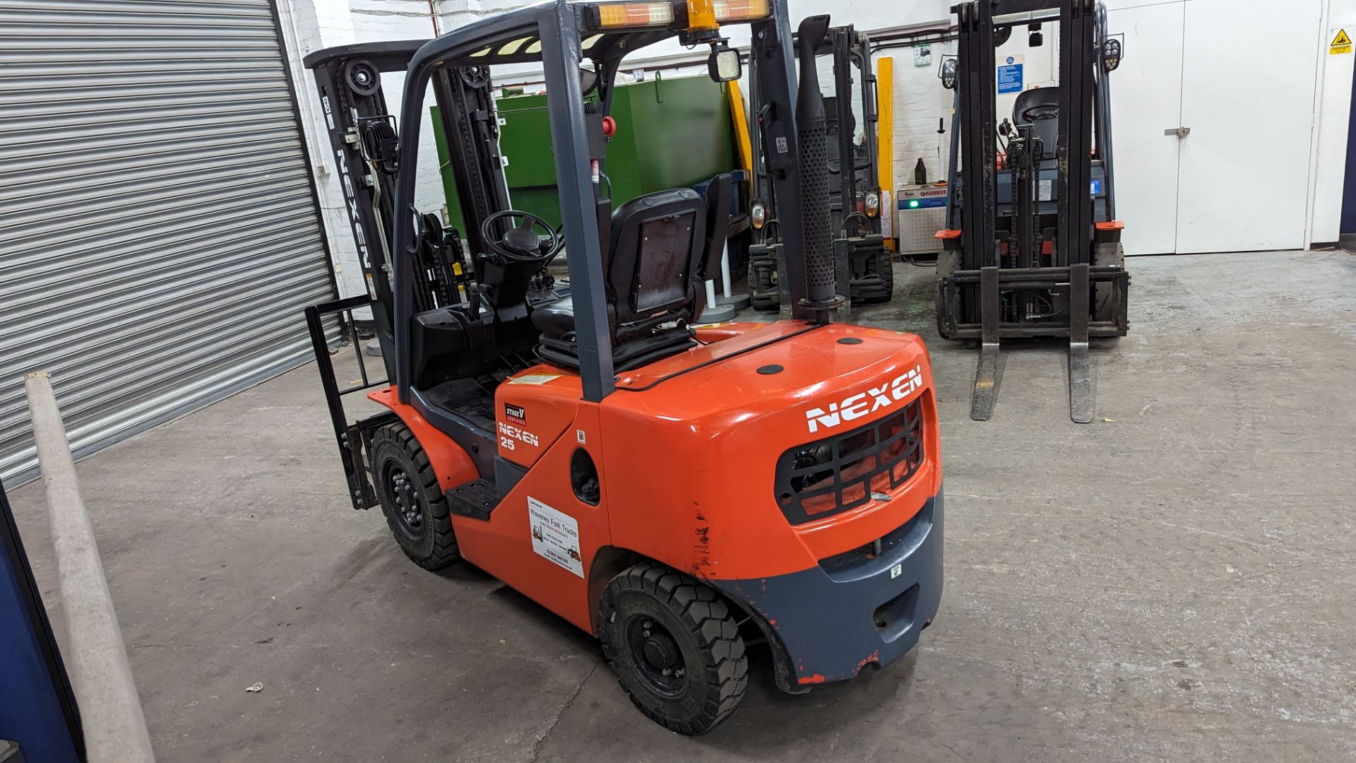 2022 Nexen 2.5 tonne diesel powered counter-balance forklift truck. Model FDL25. Container spec. - Image 3 of 17