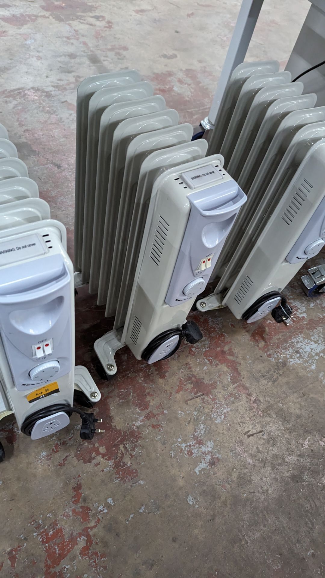 3 off small mobile radiators - Image 4 of 6