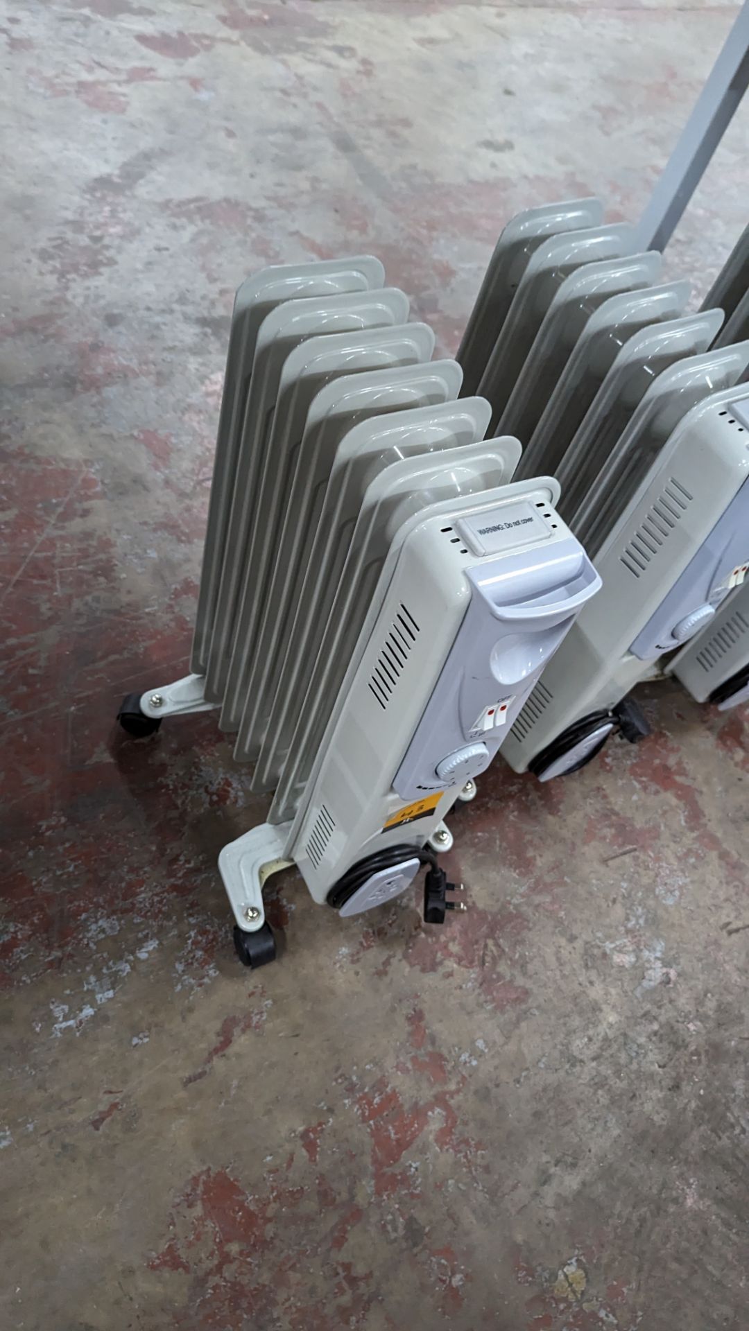 3 off small mobile radiators - Image 3 of 6