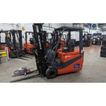 2022 Nexen 1.8 tonne battery powered counter-balance forklift truck. Model FBXT18. Container spec.