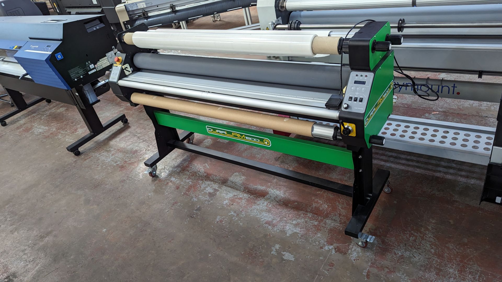 2019 Duralam model 1600L floor standing wide format laminator, max width 1630mm - Image 2 of 13