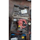 Einhell corded rotary hammer drill in case, model TH-RH900/1