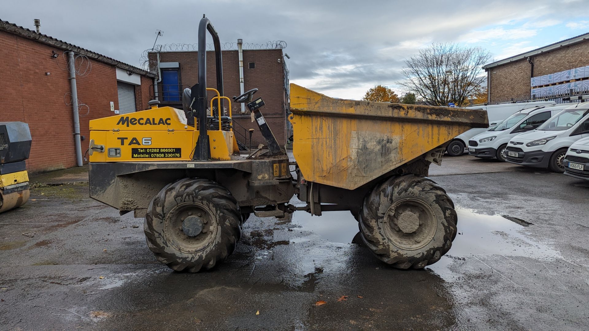 2018 Mecalac model TA6 dumper, 6 tonne capacity - Image 6 of 16