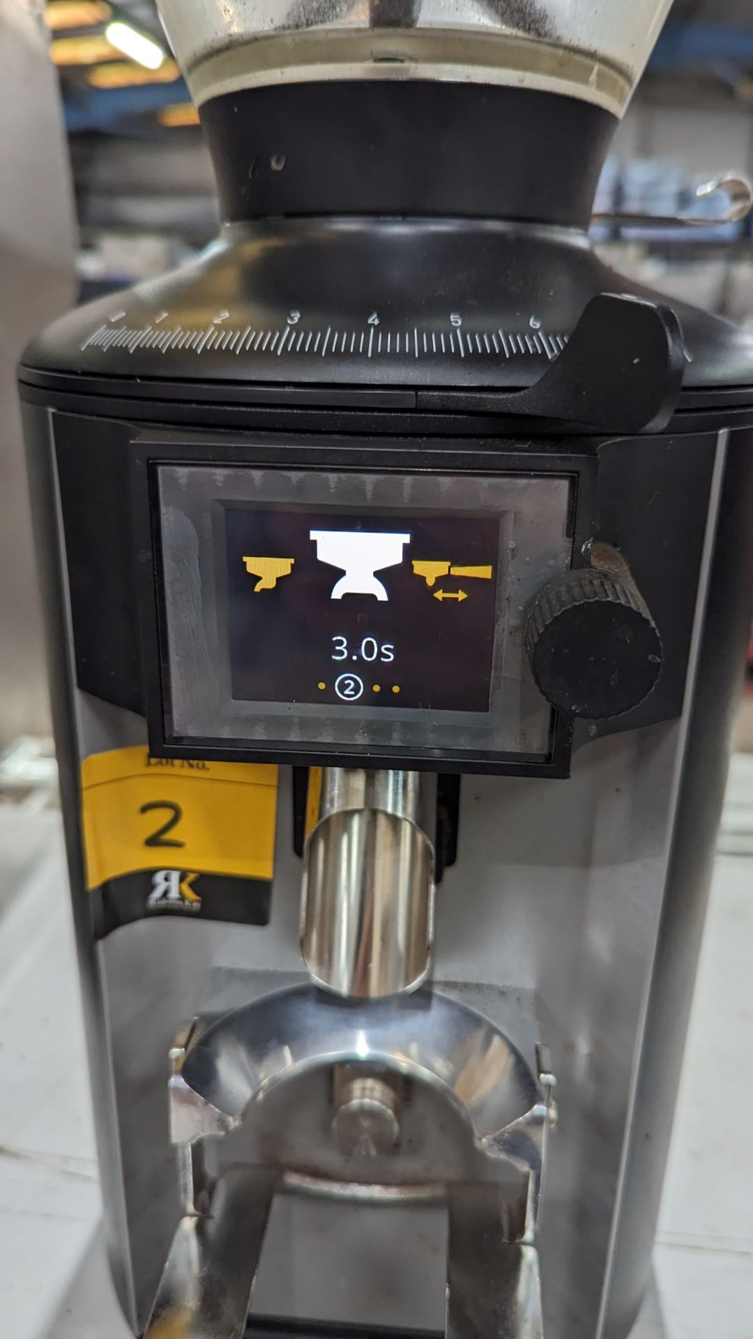 Anfim Pratica commercial coffee grinder with digital display, model AE652.4B - Image 7 of 17