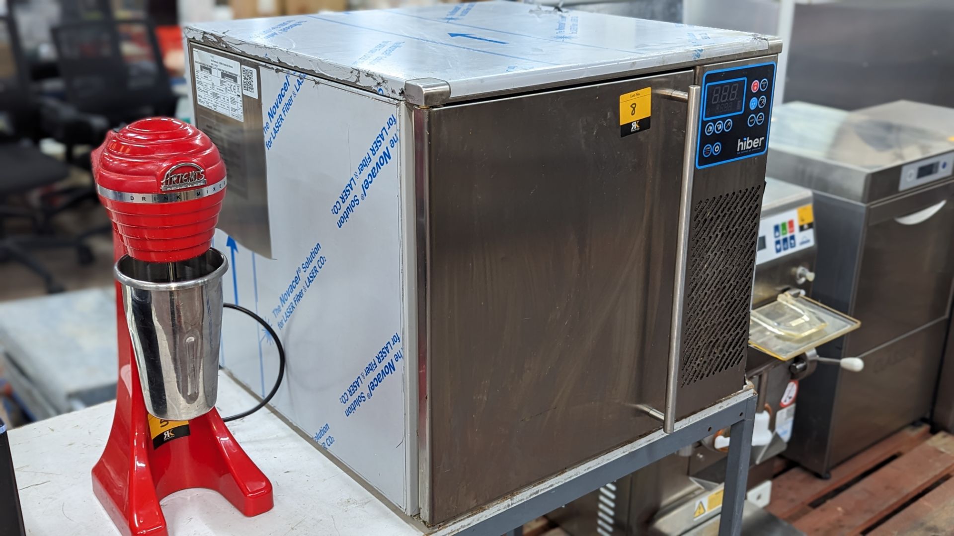 Hiber ABM 023S counter top blast freezer, still in original protective packaging to most sides - Image 11 of 14