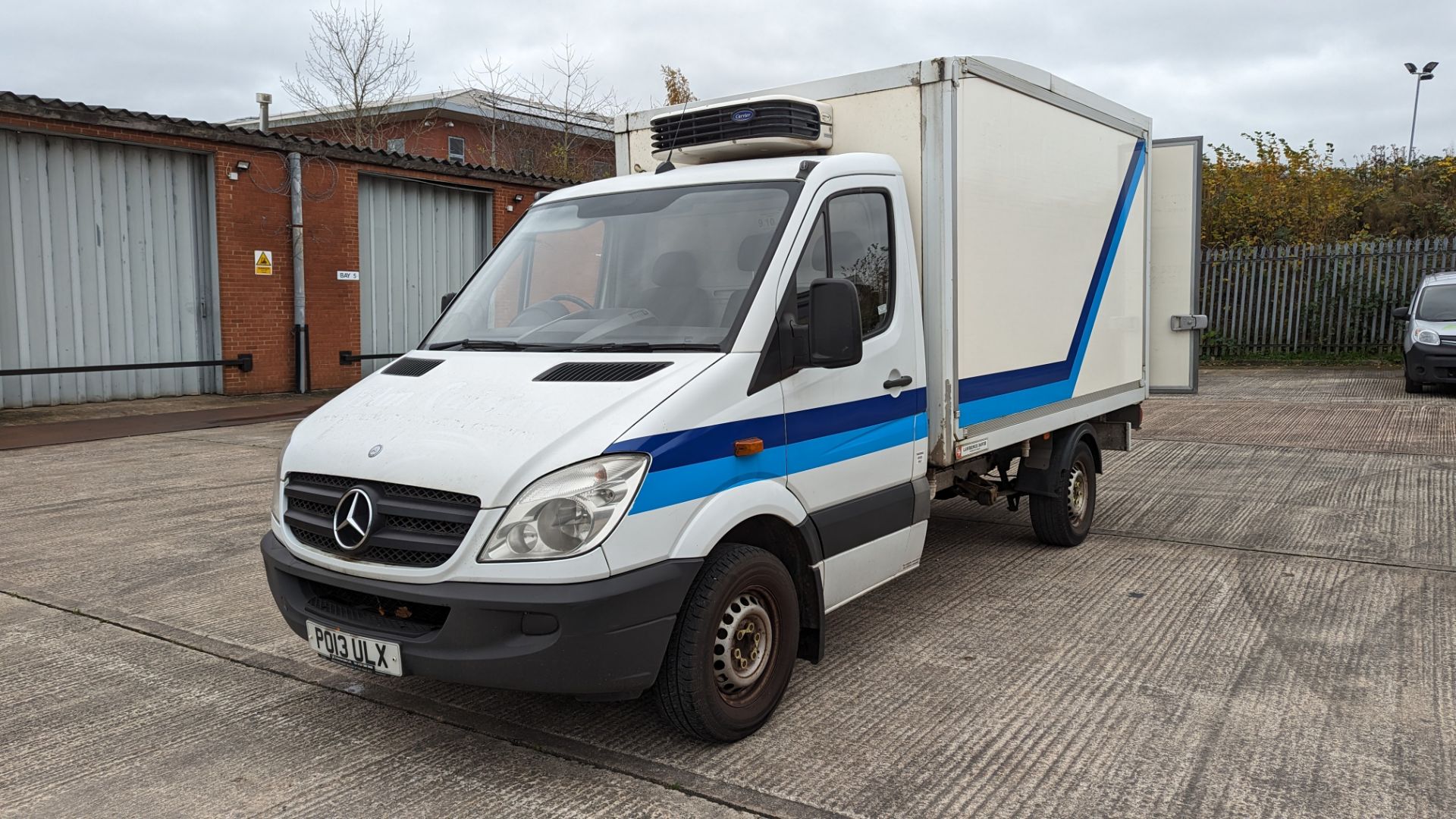 PO13 ULX Mercedes-Benz Sprinter 313 CDI refrigerated box van with onboard generator, 6 speed auto ge - Image 3 of 39