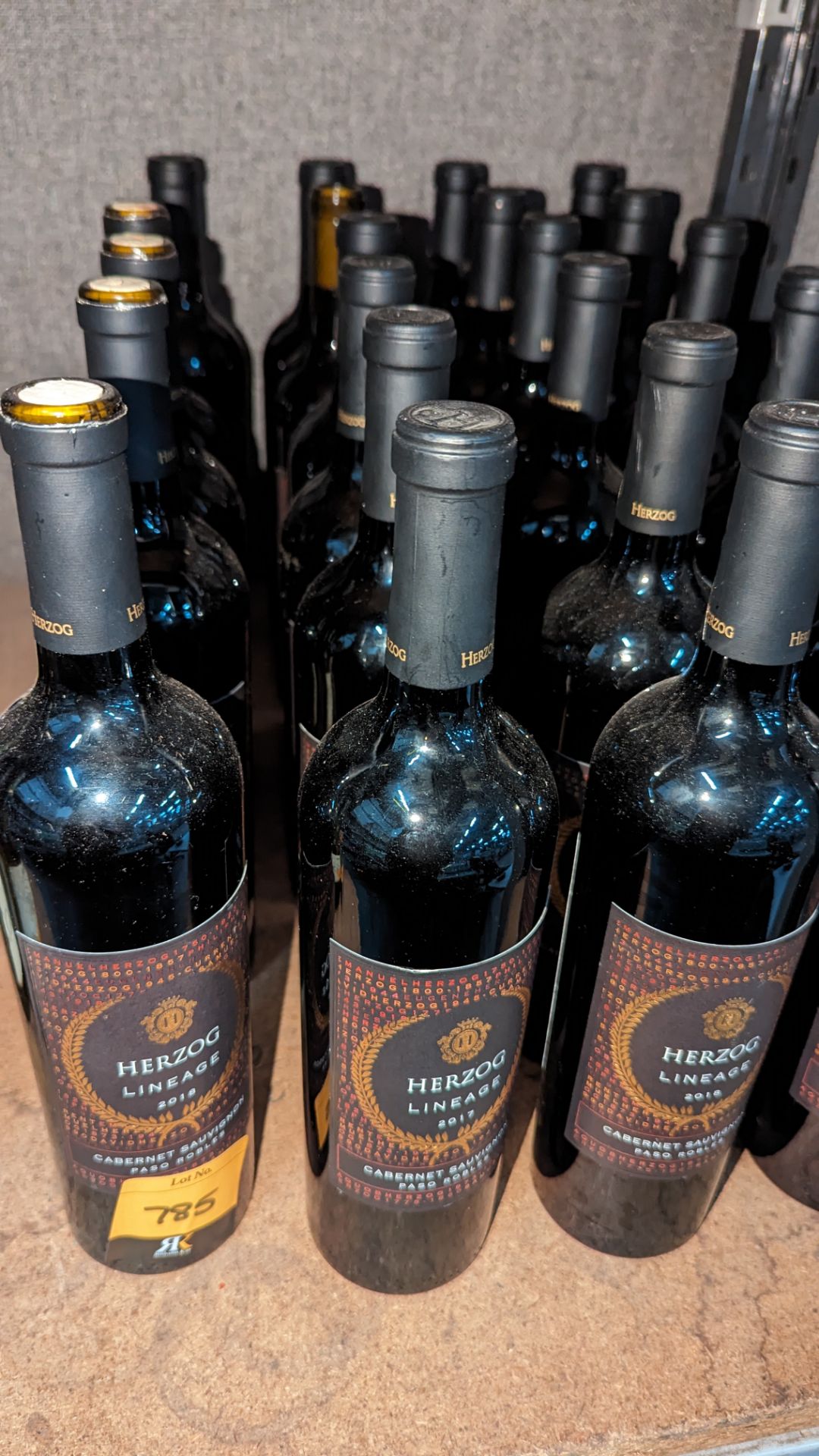 22 bottles of 2018 Herzog Lineage Cabernet Sauvignon Californian red wine & 1 bottle of 2017 Herzog - Image 3 of 6