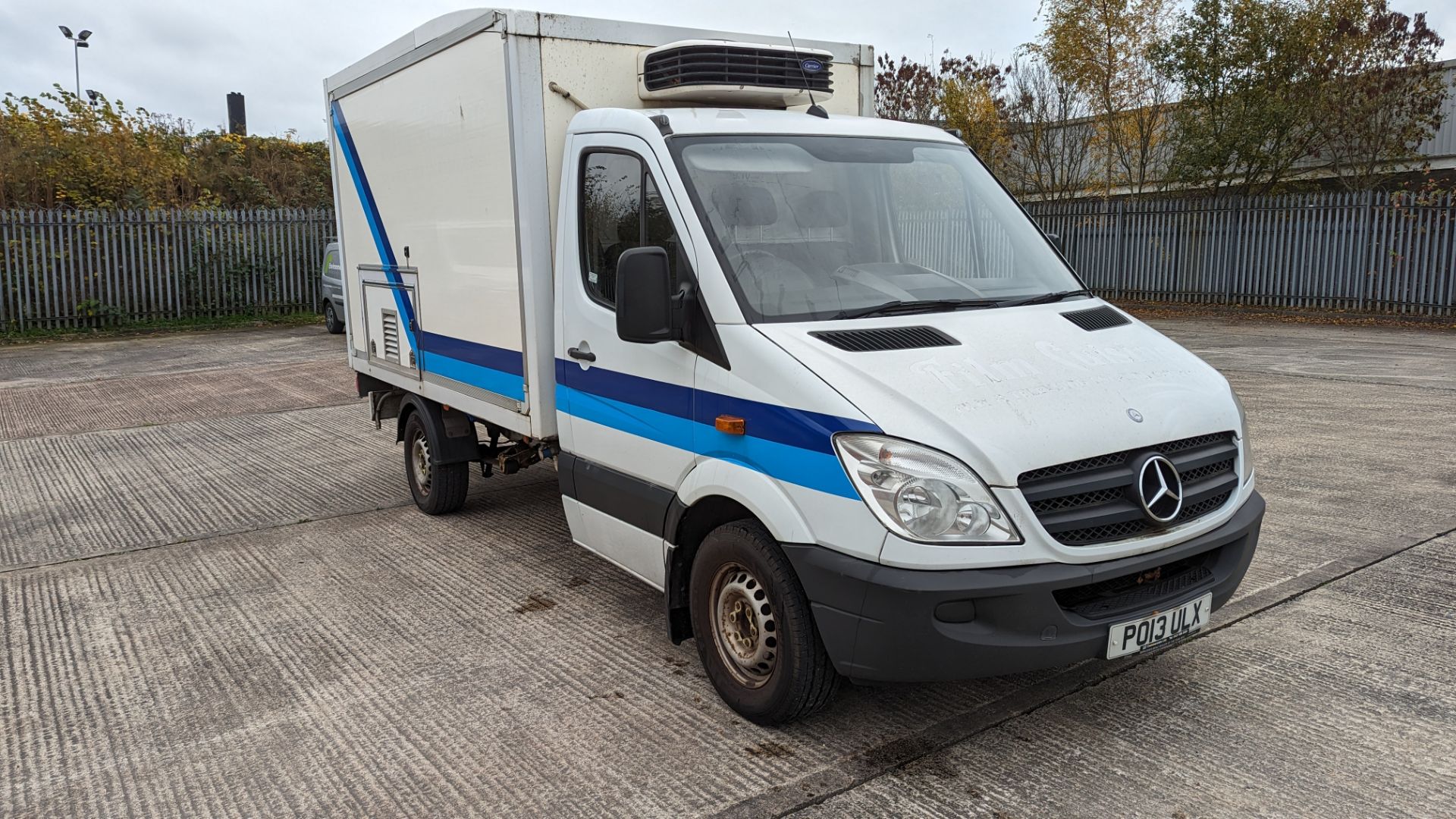 PO13 ULX Mercedes-Benz Sprinter 313 CDI refrigerated box van with onboard generator, 6 speed auto ge - Image 36 of 39