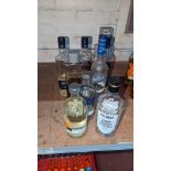 8 assorted opened bottles of vodka sold under AWRS number XQAW00000101017