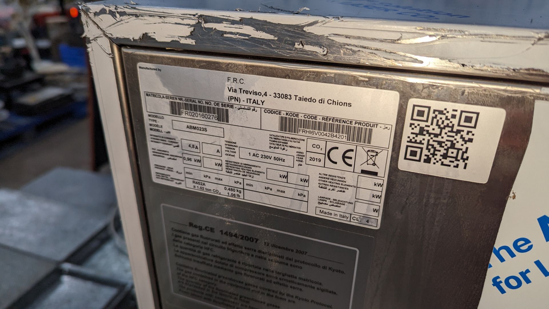 Hiber ABM 023S counter top blast freezer, still in original protective packaging to most sides - Image 12 of 14