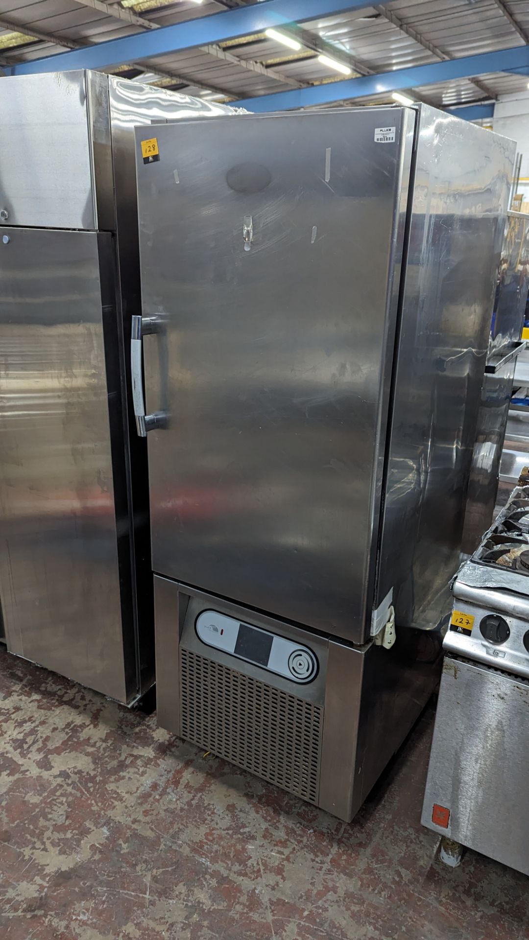 Foster BC36 tall mobile stainless steel blast chiller