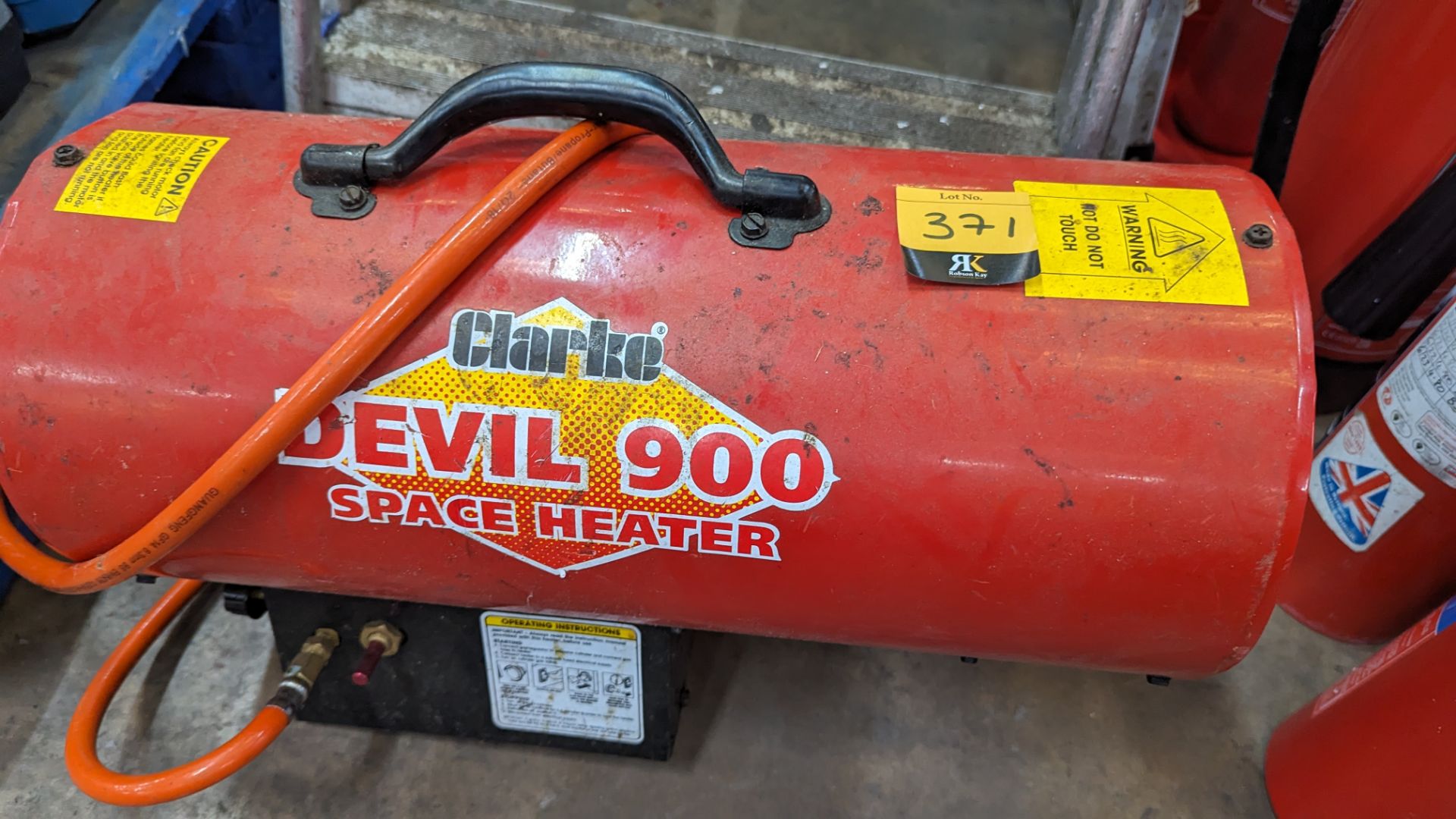 Clarke Devil 900 space heater - Image 3 of 4