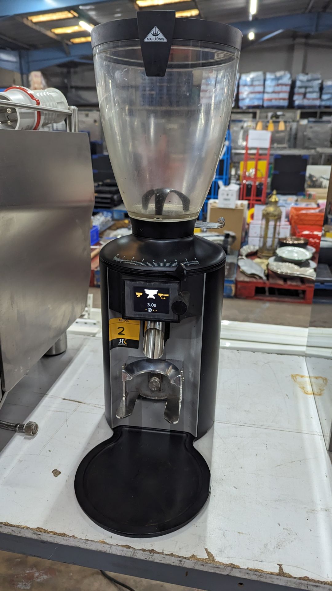 Anfim Pratica commercial coffee grinder with digital display, model AE652.4B - Image 6 of 17