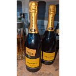 2 bottles of Drappier Brut French Champagne sold under AWRS number XQAW00000101017